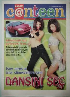 Akşam Gazetesi Canteen Eki 2 Haziran 2003 İster Stres At İster Olimpiyatlara Katıl -GZ37200 - 1