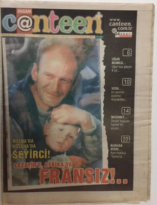 Akşam Gazetesi Canteen Eki - 29 Ocak 2001 - Uğur Mumcu ... Uğursuz Geçen 8 Yıl GZ25431 - 1