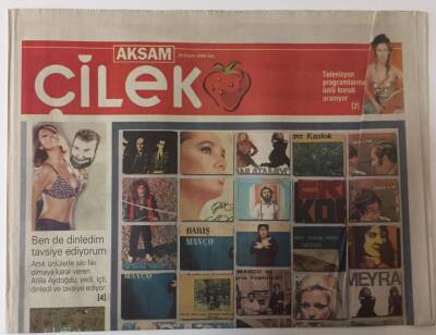 Akşam Gazetesi Çilek Eki - 23 Kasım 2004 - Bir Hasta İçin Acil Plak Aranıyor... GZ25441 - 1