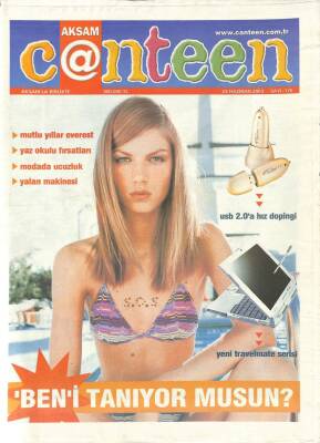 Akşam Gazetesi Conteen Eki 23 Haziran 2003 - Lucky Lukeun Riskli Tırmanışı GZ114685 - 1