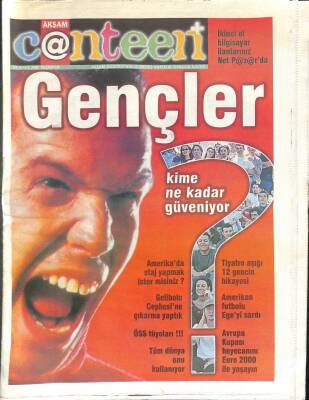 Akşam Gazetesi Conteen Eki 29 Mayıs 2000 - Avrupa Kupası Heyecanını Euro 2000 İle Yaşayın GZ113420 - 1