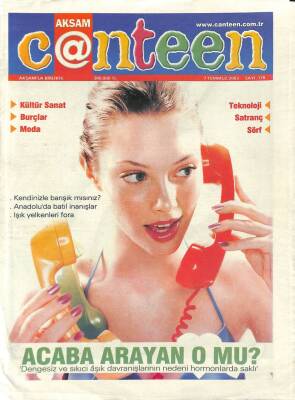 Akşam Gazetesi Conteen Eki 7 Temmuz 2003 - Üyelere Tarkanla Tanışma Fırsatı GZ114699 - 1