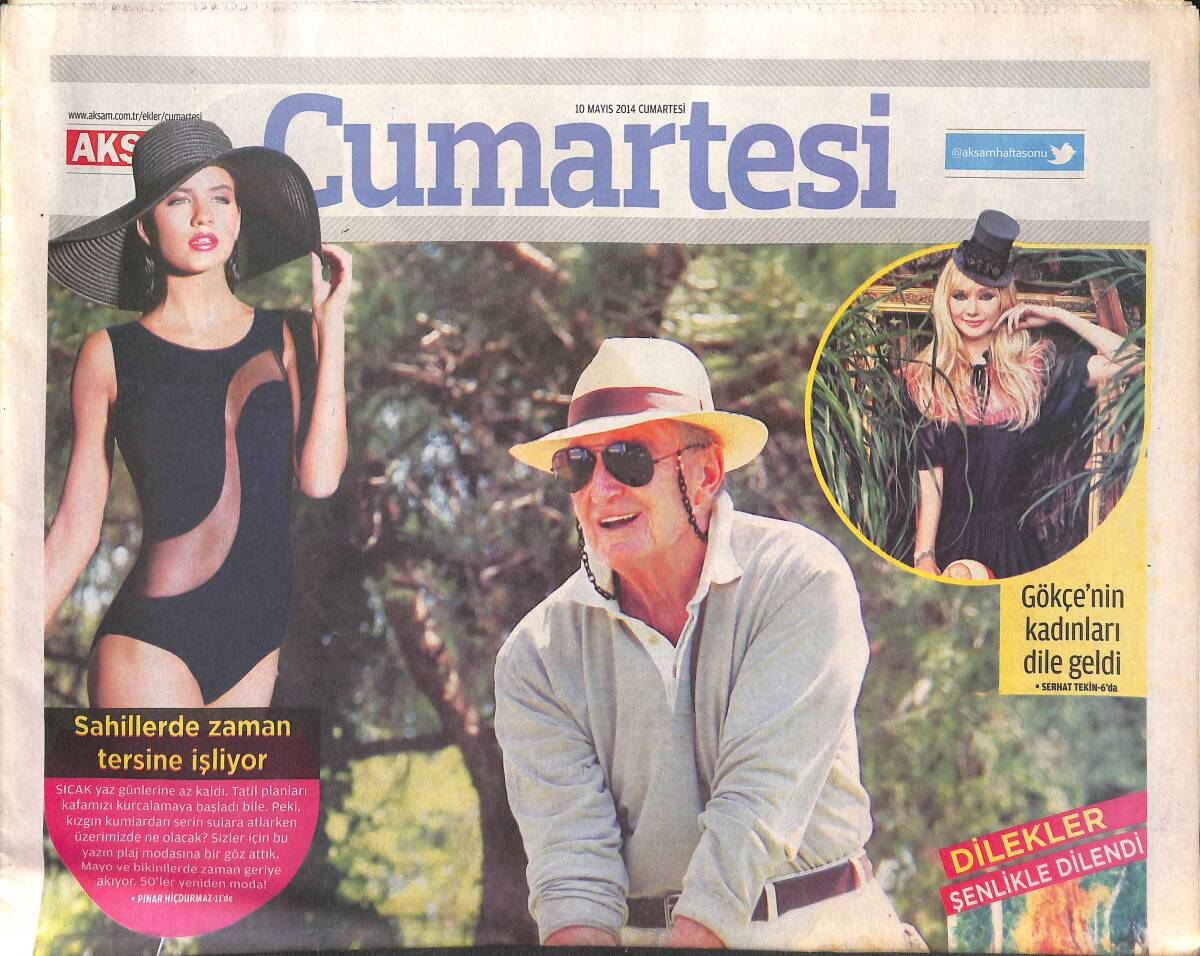 Akşam Gazetesi Cumartesi Eki 10 Mayıs 2014 - Gökçe'nin Kadınları Dile Geldi - Rahmi Koç'la Hedefe Koşmak GZ135262 - 1