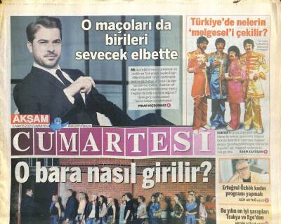 Akşam Gazetesi Cumartesi Eki 11 Mayıs 2013 - Türkiyede Nelerin Melgeseli Çekilir ? GZ105136 - 1