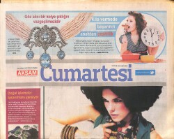 Akşam Gazetesi Cumartesi Eki 11 Nisan 2015 GZ158355 - Gökçekoleksiyon