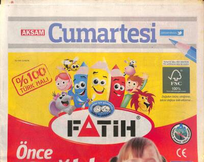 Akşam Gazetesi Cumartesi Eki 13 Eylül 2014 - Estella Warren Türk Yemekleri Benim İçin Tehlikeli GZ116465 - 1