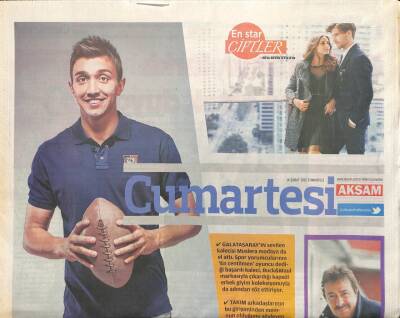 Akşam Gazetesi Cumartesi Eki 14 Şubat 2015 - Ahmet Selçuk İlkan,Aşkı Hatırlamanın Mahsuru Yok GZ107465 - 1