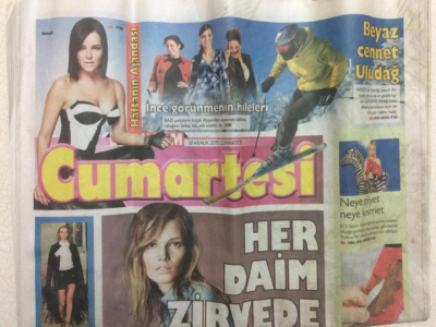 Akşam Gazetesi Cumartesi Eki 19 Aralık 2015 - Hüsnü Şenlendirici,Aşk Olmadan klarnet Olmaz GZ27571 - 1