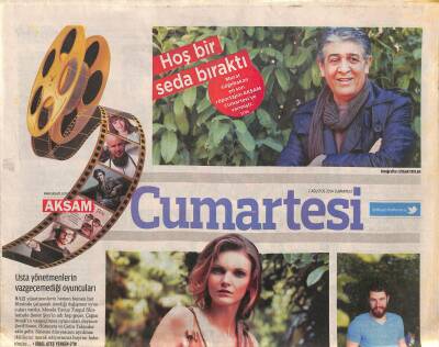 Akşam Gazetesi Cumartesi Eki 2 Ağustos 2014 - Murat Göğebakan , Hoş Bir Seda Bıraktı GZ116733 - 1