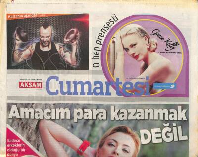 Akşam Gazetesi Cumartesi Eki 20 Eylül 2014 - Emre Kızılırmak Yaptığım İşin İyi Olduğunu Söylesinler O Beni Tatmin Eder GZ117150 - 1