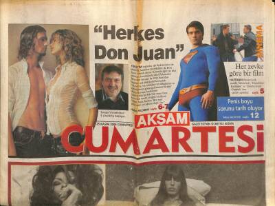 Akşam Gazetesi Cumartesi Eki 25 Kasım 2006 - Şermin Şenocak , 70 Yıldır Sokağa Şapkasız Çıkmıyor GZ116439 - 1