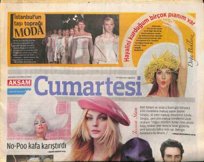 Akşam Gazetesi Cumartesi Eki 29 Kasım 2014 - Anthony Strong Yaptığım İşi Seviyorum GZ125926 - 1