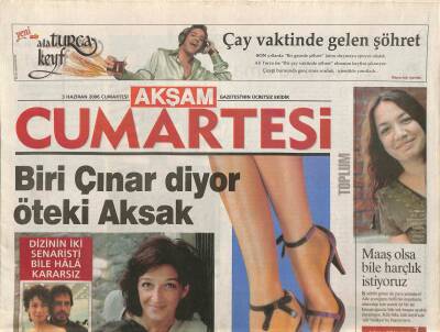 Akşam Gazetesi Cumartesi Eki 3 Haziran 2006 - Tabloya Saygınlık Veren Antikacı GZ84458 - 1