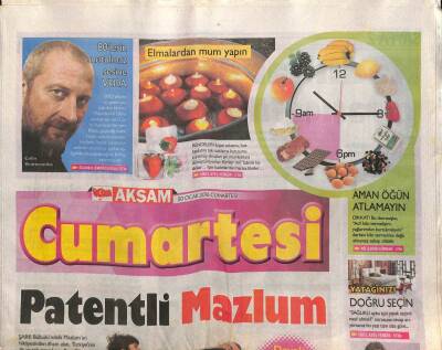 Akşam Gazetesi Cumartesi Eki 30 Ocak 2016 - Güzellik Sırrınız DNAnızda Gizli GZ107464 - 1