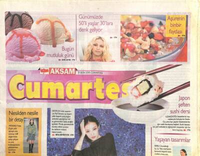 Akşam Gazetesi Cumartesi Eki 31 Ekim 2015 - Güzel Atlar Diyarı Kapadokya GZ105811 - 1