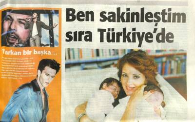 Akşam Gazetesi Cumartesi Eki 7 Eylül 2013 - Tarkan Bir Başka GZ101260 - 1
