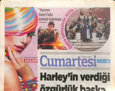 Akşam Gazetesi Cumartesi Eki 7 Haziran - Şimdi Trend İstanbul - Ve Nihayet Gençlik İksiri de Bulundu ! GZ117050 - 1