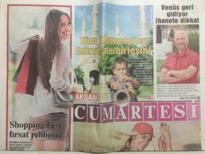 Akşam Gazetesi Cumartesi Eki 9 Haziran 2012 - Venüs Geri Gidiyor,İhanete Dikkat GZ29486 - 1