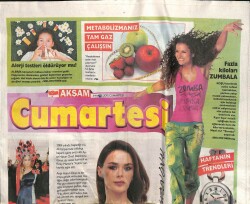 Akşam Gazetesi Cumartesi Eki 9 Mayıs 2015 - Ayşe Hatun Önal Moda Bana Geliyor GZ100892 - 1