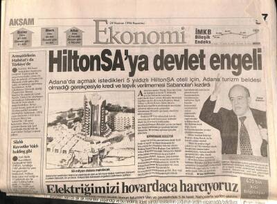 Akşam Gazetesi Ekonomi Eki 24 Haziran 1996 - İstanbulda Otomobil Bolluğu - İncirlikte Gergin Günler GZ113523 - 1