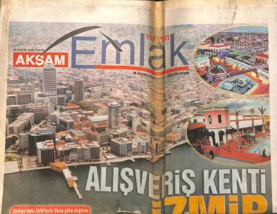 Akşam Gazetesi Emlak Eki 26 Kasım 2006 - Alışveriş Kenti İzmir GZ104496 - 1