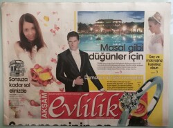 Akşam Gazetesi Evlilik Eki 26 Nisan 2008 Seremoninin En Tatlı Telaşı Gelinlik - GZ44167 - 1