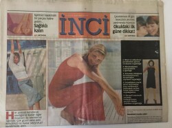 Akşam Gazetesi İnci Eki 11 Eylül 2000 - Egzersiz Yapın Sağlıklı Kalın GZ13553 - 1