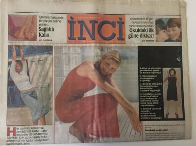 Akşam Gazetesi İnci Eki 11 Eylül 2000 - Egzersiz Yapın Sağlıklı Kalın GZ13553 - 2
