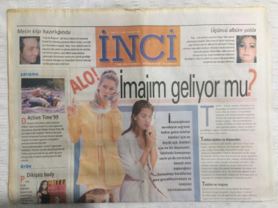 Akşam Gazetesi İnci Eki 17 Mayıs 1999 - Deli Yüreke İhanet - GZ17733 - 2