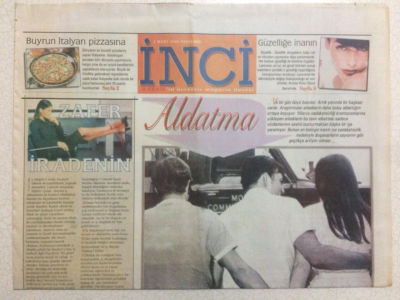 Akşam Gazetesi İnci Eki 2 Mart 2000 - Aldatma!Beni Ağlatma GZ24658 - 1