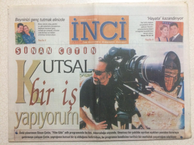 Akşam Gazetesi İnci Eki 2 Temmuz 1999 - Sinan ÇetinKutsal Bir İş Yapıyorum GZ23607 - 1