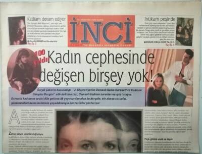 Akşam Gazetesi İnci Eki 20 Ağustos 1999 Kadın Cephesinde Değişen Birşey Yok GZ37388 - 1