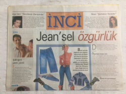 Akşam Gazetesi İnci Eki 20 Mayıs 1999 - Niran Şarkılara Tutundu - GZ17734 - 2
