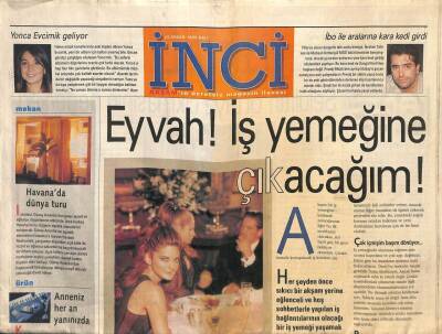 Akşam Gazetesi İnci Eki 20 Nisan 1999 - Moda Kişiliğinizi Değiştiriyor GZ109841 - 1