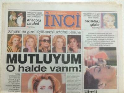Akşam Gazetesi İnci Eki 24 Temmuz 2000 - Hintli Kadınların Güzellik Sırları GZ35917 - 1