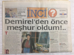 Akşam Gazetesi İnci Eki 25 Kasım 2000 - Guess Yeni Modelini Nükhet Duru İle Tanıttı - GZ17732 - 2