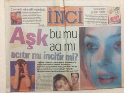 Akşam Gazetesi İnci Eki 28 Şubat 2000 - Sibel Can,Ebru Gündeş,Onlar da Aşk Acısı Çekiyor GZ32686 - 1