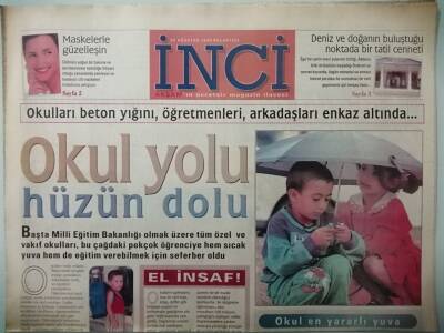 Akşam Gazetesi İnci Eki 30 Ağustos 1999 Deniz Ve Doğanın Buluştuğu Noktada Bir Tatil Cenneti -GZ37390 - 1