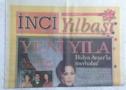 Akşam Gazetesi İnci Eki 31 Aralık 2000 - Yeni Yıla Hülya Avşarla Merhaba - GZ17731 - 2