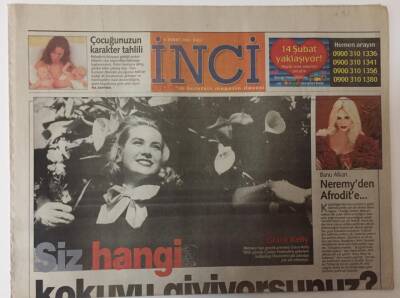 Akşam Gazetesi İnci Eki - 6 Şubat 2001 - Siz Hangi Kokuyu Giyiyorsunuz ? GZ25427 - 1