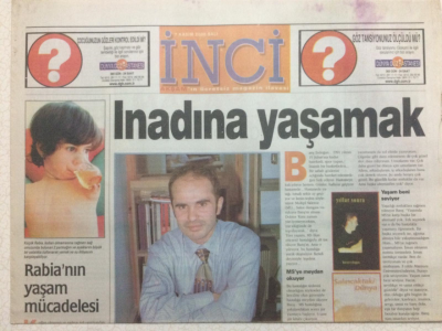 Akşam Gazetesi İnci Eki 7 Kasım 2000 - İnadına Yaşamak GZ23611 - 1