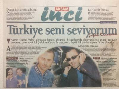 Akşam Gazetesi İnci Eki 9 Ekim 1997 - Kadın Her Yerde Kadın GZ38593 - 1