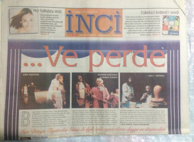 Akşam Gazetesi İnci Magazin Eki 27 Mart 2000 - Mor Halkalara Veda GZ21772 - 1