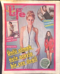 Akşam Gazetesi Life Eki 11 Ocak 2015 - Hülya Avşar Mutluluğun Sırlarını Anlattı GZ158609 - Gökçekoleksiyon