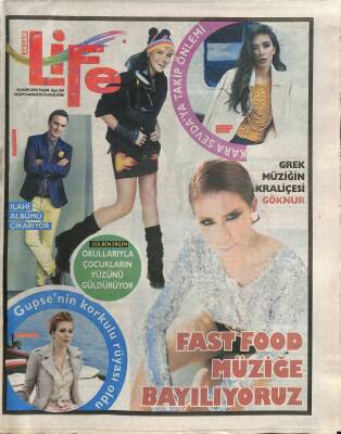 Akşam Gazetesi Life Eki 15 Kasım 2015 - Emre Aydın , Korku Hayallerini Gerçekleştirdi ? GZ117009 - 1