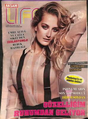 Akşam Gazetesi Life Eki 19 Şubat 2012 - Sezen Aksunun Komşuları İsyanda - Emre Altuğ Ve Çağla Şıkelden İzolasyonlu Bebek Hazırlığı ! GZ124615 - 1