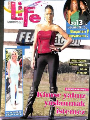 Akşam Gazetesi Life Eki 21 Temmuz 2013 - Aslı Hünel Türk Müziği Asla Bitmez GZ105724 - 1
