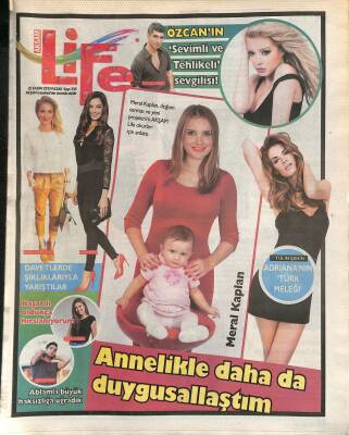 Akşam Gazetesi Life Eki 22 Kasım 2015 - Özcan Denizin Sevimli Ve Tehlikeli Sevgilisi ! GZ117118 - 1