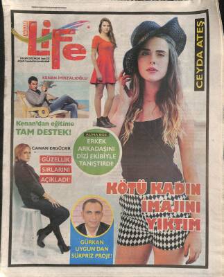 Akşam Gazetesi Life Eki 8 Kasım 2015 - Canan Ergüder , Güzellik Sırlarını Açıkladı GZ116908 - 1