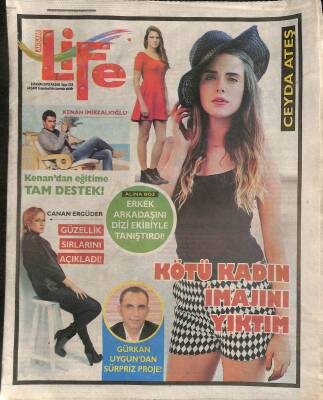 Akşam Gazetesi Life Eki 8 Kasım 2015 - Kenan İmirzalıoğlundan Eğitime Tam Destek GZ116909 - 1